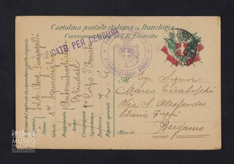 Fumagalli Angelo, 1a Squadriglia Automitragliatrici Blindate, 8° Corpo d'Armata a Tiraboschi Marco