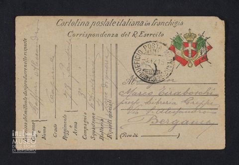 Gaffuri Alessandro, caporale, 78° Fanteria, 3a Compagnia, 6a Divisione a Tiraboschi Marco