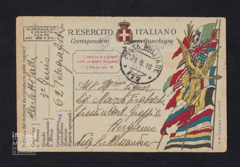 Galli Carletto, 3° Genio, 62° Telegrafisti a Tiraboschi Marco