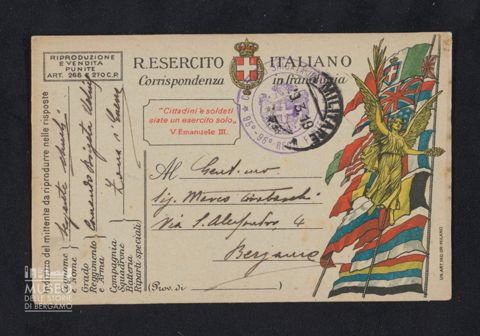 Lecchi Evaristo, sergente, Comando Brigata Udine a Tiraboschi Marco