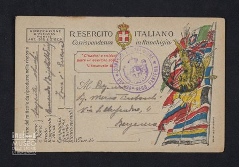 Lecchi Evaristo, sergente, Comando Brigata Udine a Tiraboschi Marco