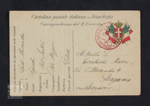 Leidi Alessandro, caporale, 160° Fanteria, Stato Maggiore, ciclista a Tiraboschi Marco