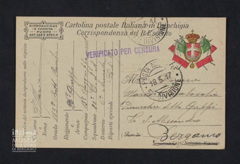 Marieni Emilio, 183a Batteria Bombarde, 26° Gruppo, 13° Raggruppamento, 20° Corpo d' Armata, 6a Armata a Tiraboschi Marco