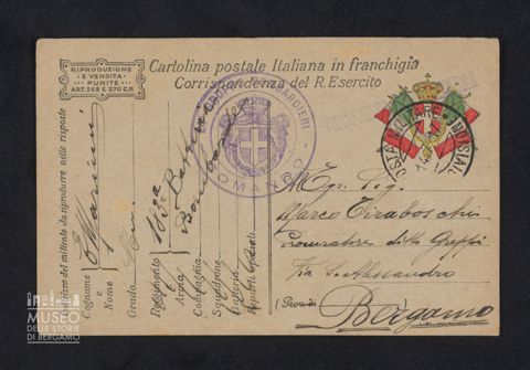 Marieni Emilio, sottotenente, 183a Batteria Bombarde a Tiraboschi Marco