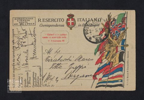 Pedroni Rodolfo, sottotenente, 73° Fanteria, Amministrazione a Tiraboschi Marco