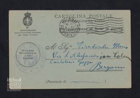 Piccoli Battista, soldato a Tiraboschi Marco