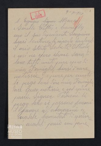 Rota Severino, prigioniero di guerra n. 116-61577 a Tiraboschi Marco, Editta, Camilla