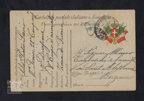 Savio Pietro, 2° Genio, 22a Compagnia ausiliaria, 7a Divisione, 8° Corpo d'Armata a Tiraboschi Marco e famiglia