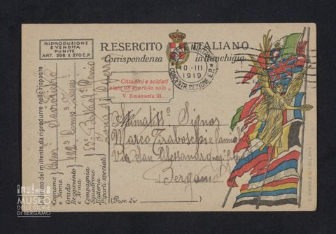 Savio Pietro, 53° Battaglione Genio, 122a Compagnia Zappatori a Tiraboschi Marco e famiglia