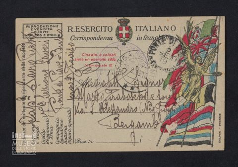 Savio Pietro, caporale, 7a Sezione Lavori, Busco frazione di Ponte di Piave (TV) a Tiraboschi Marco