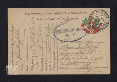 Scarpellini Giovanni, 59° Battaglione Milizia Territoriale, 4a Compagnia, Sanità a Tiraboschi Marco