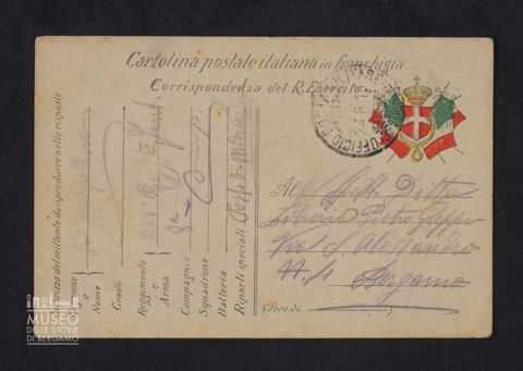 Scarpellini Giovanni, 218° Reggimento Fanteria, 8a Compagnia, Posto di medicazione a Tiraboschi Marco