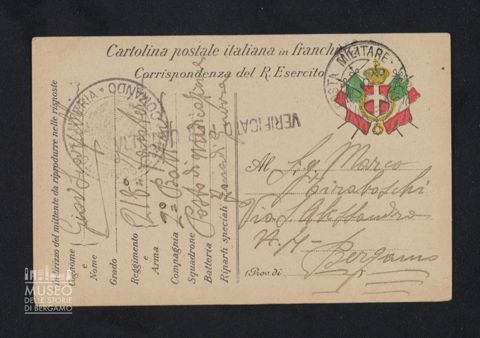 Scarpellini Giovanni, 218° Reggimento Fanteria, 2° Battaglione, Posto di medicazione a Tiraboschi Marco