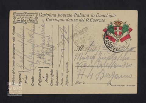 Scarpellini Giovanni, caporale aiutante di sanità, 218° Reggimento Fanteria, 2° Battaglione a Tiraboschi Marco