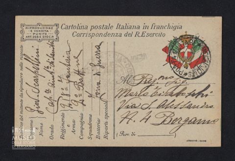 Scarpellini Giovanni, caporale aiutante di sanità, 218° Reggimento Fanteria, 2° Battaglione a Tiraboschi Marco