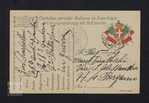 Scarpellini Giovanni, caporale aiutante di sanità, 218° Reggimento Fanteria, 2° Battaglione a Tiraboschi Marco