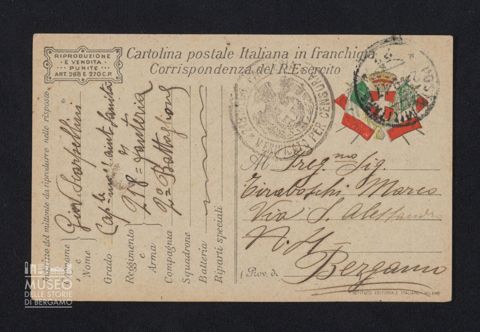 Scarpellini Giovanni, caporale maggiore aiutante di sanità, 218° Reggimento Fanteria, 2° Battaglione a Tiraboschi Marco