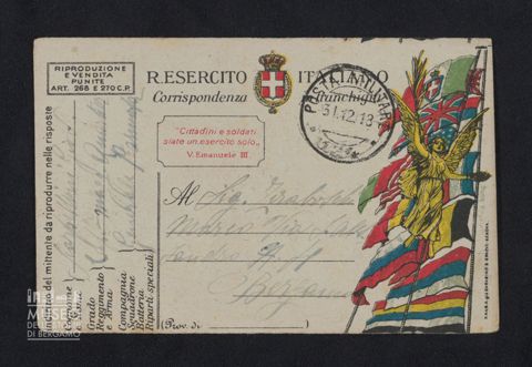 Scarpellini Giovanni, caporale maggiore, Quartier Generale 1a Armata a Tiraboschi Marco