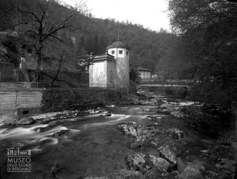 Padiglione idropinico e torrente
