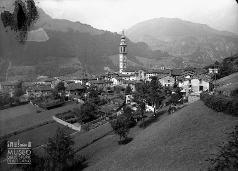 Santuario e abitazioni
