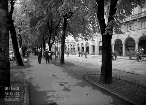 Sentierone affollato