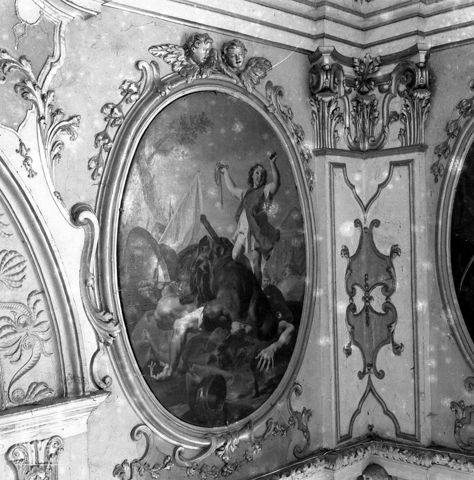 Davide trionfante dell'ucciso Golia