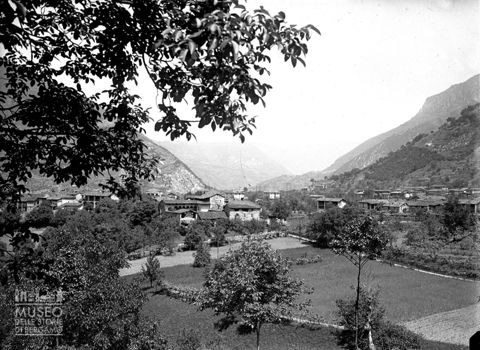 Veduta sul centro abitato