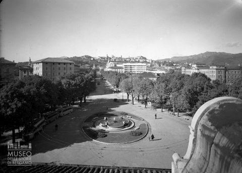 Veduta dal tetto della stazione