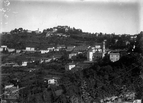 Veduta di Borgo Canale e San Vigilio