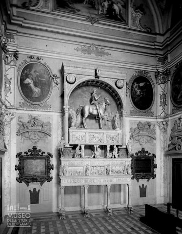 Cappella Colleoni, cappella interna