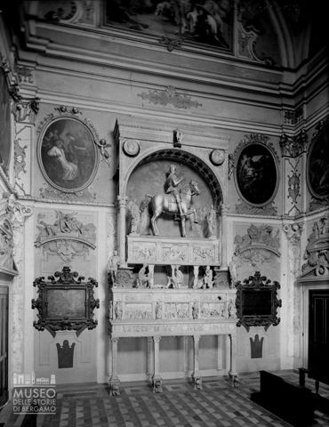 Cappella Colleoni, cappella interna