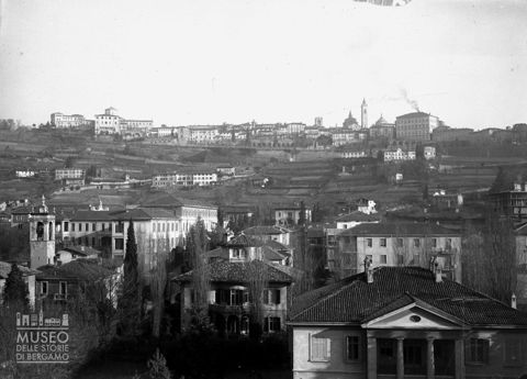 Città alta dal quartiere S. Lucia