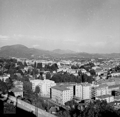 Veduta di Bergamo da Città Alta