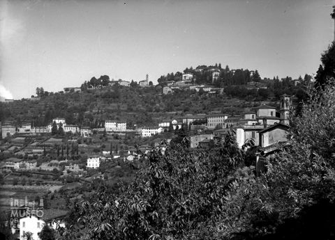 Veduta di Borgo Canale e San Vigilio