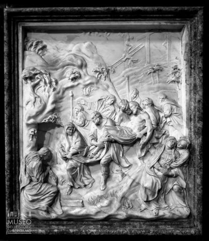 Bassorilievo della Cattedrale: Sepoltura