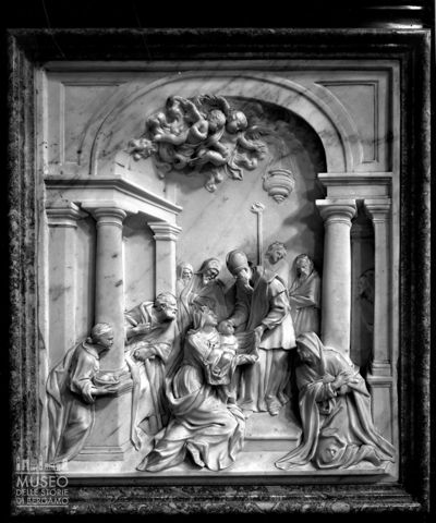 Bassorilievo della Cattedrale: Profezia di Simeone