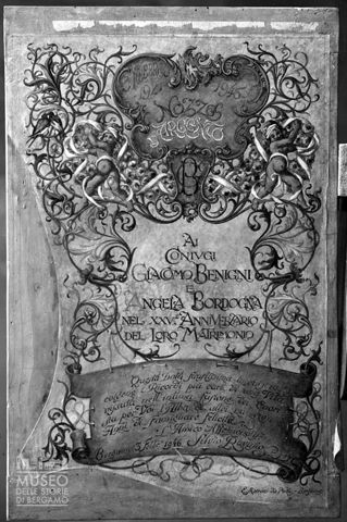 Pergamena per nozze d'argento