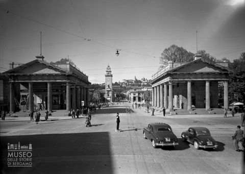 Porta Nuova verso Città Alta