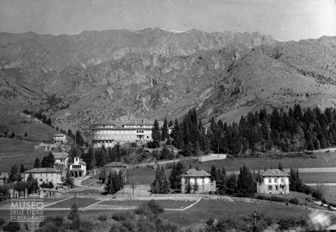 Panorama verso la colonia