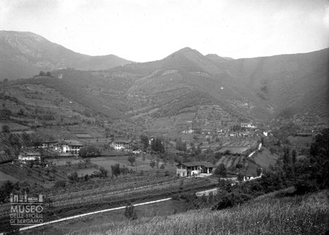 Cenate Sopra, veduta con frazione