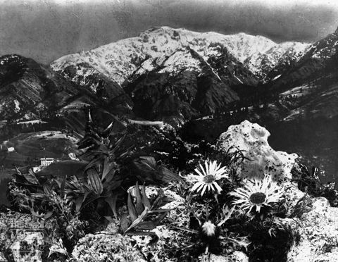 Panorama sulla catena montuosa