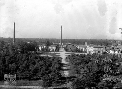 Panorama verso il cotonificio