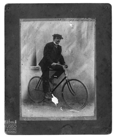Mio papà in bici