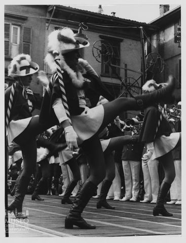 Spettacolo di majorette