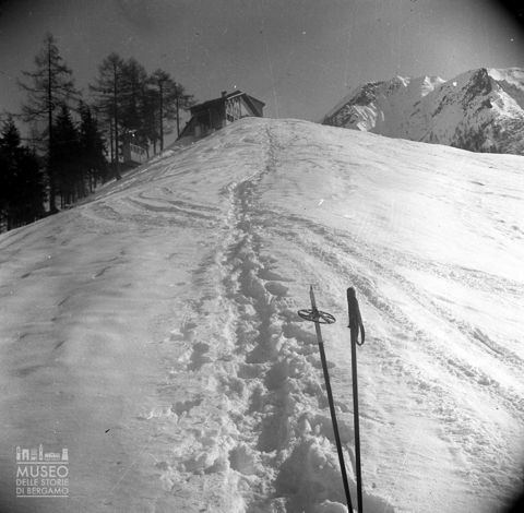 Stazione di arrivo della funivia