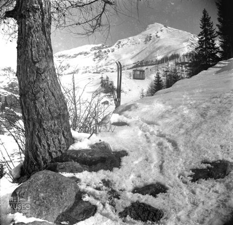 Foppolo, veduta della funivia