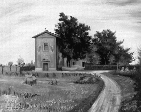 Dipinto di una chiesa