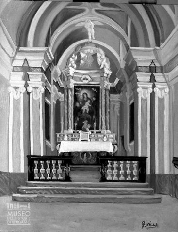 Dipinto dell'altare di una chiesa