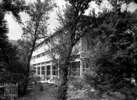 Fonti Gaverina, edificio del bocciodromo