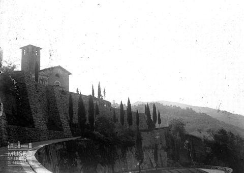Tornanti in località Castello.
